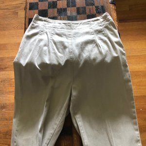 Vintage Gap Light Khaki Flat Front